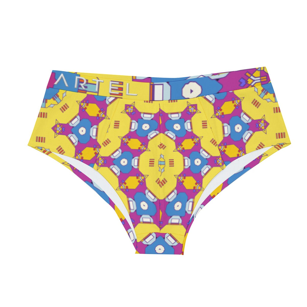 "Quirky Yellow" Men's  Low-rise Underwear