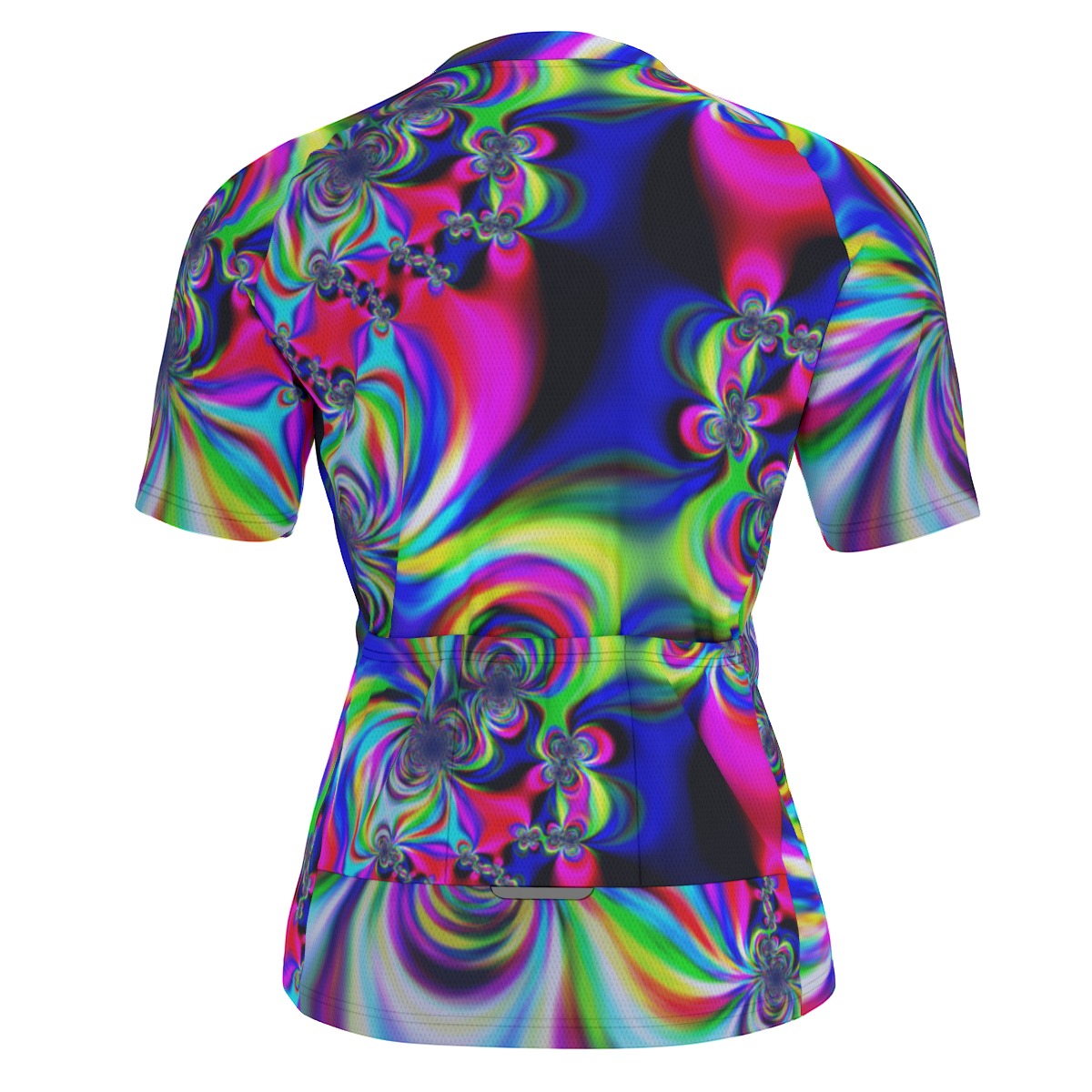 "Psychedelic Swirl"  Raglan Men's Cycling Jersey