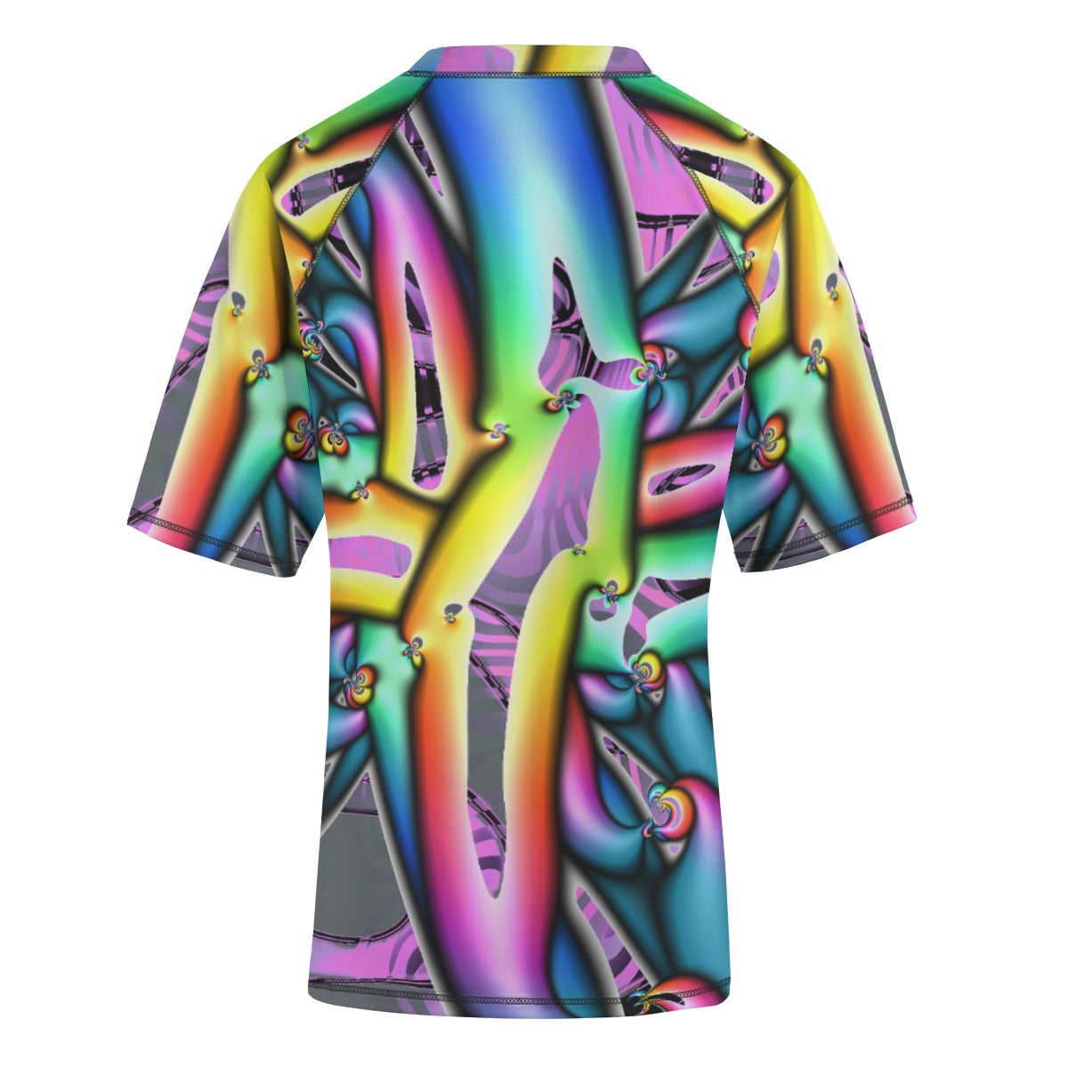 "Electric Avenue" Unisex Yoga Sports Short Sleeve T-Shirt