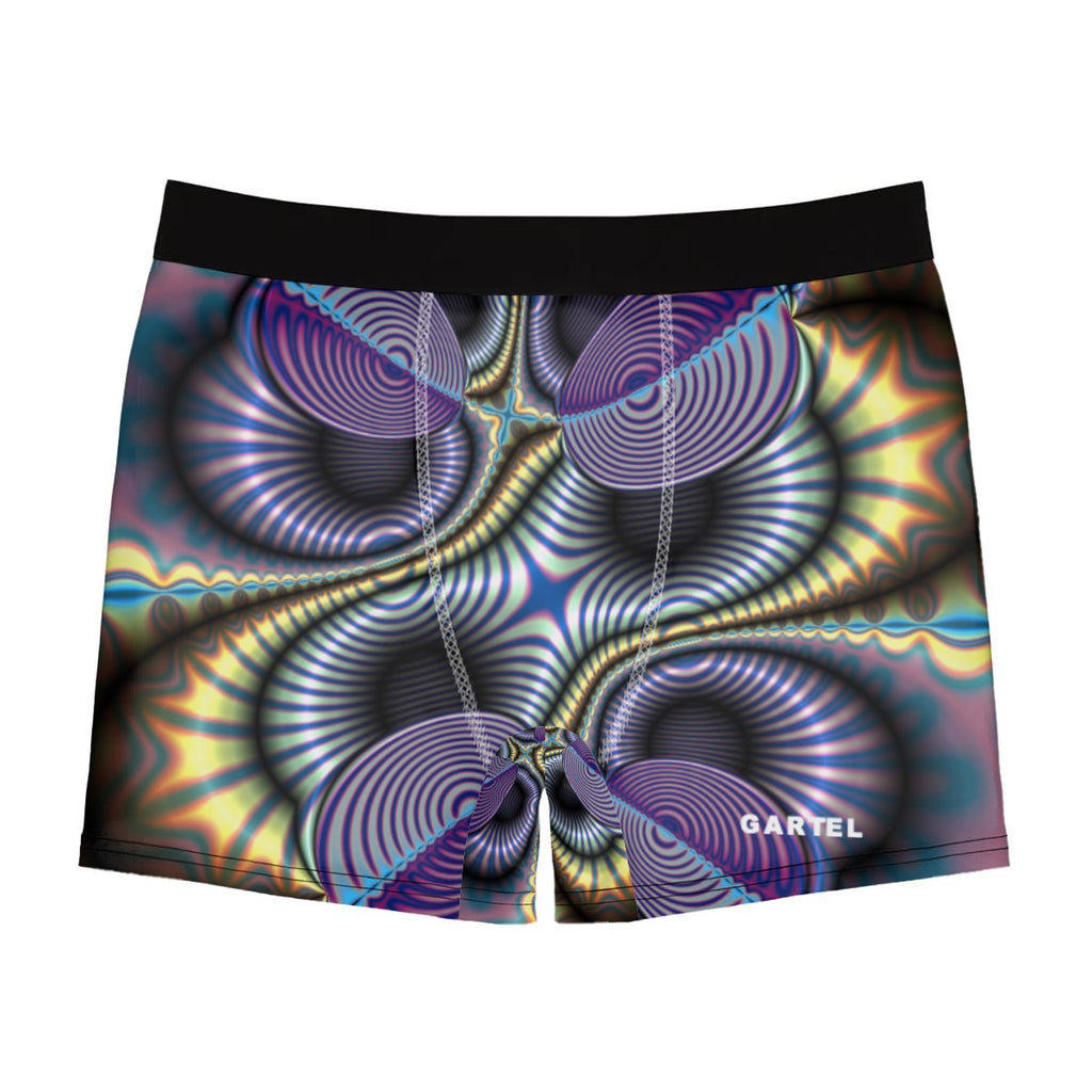 "Prismatic Eclipse" Men's Stretch Boxer Briefs