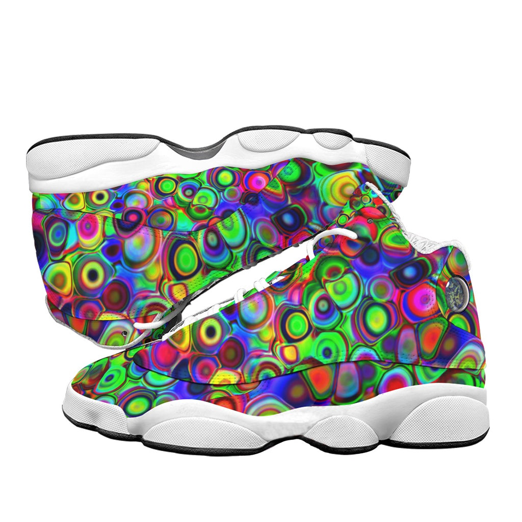 "Cosmic Bubbles" Men's Basketball Shoes
