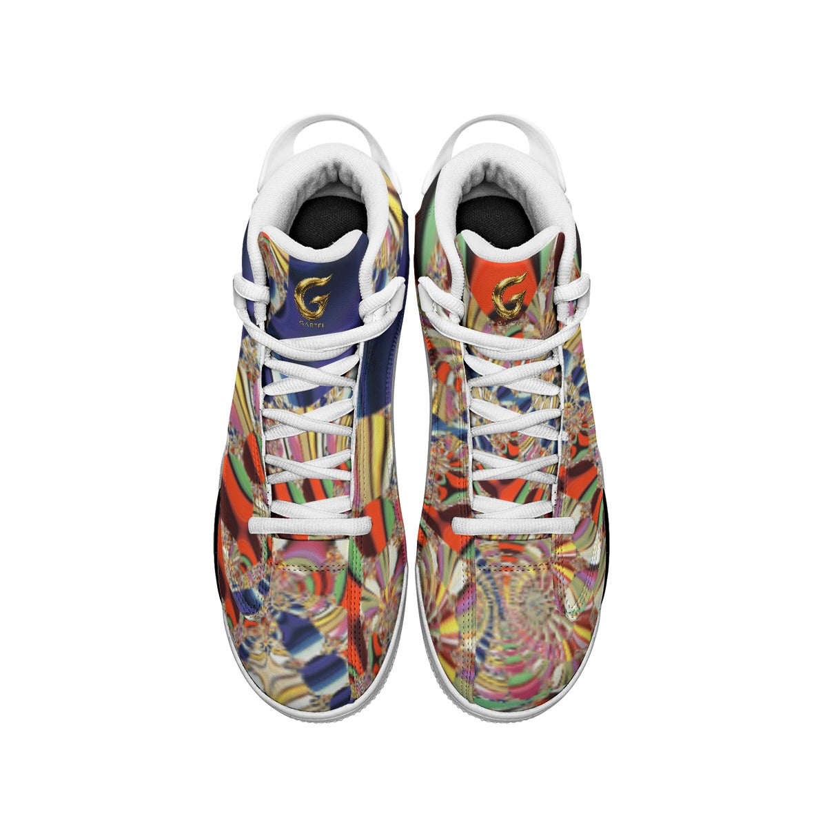 “Royal Tapestry” Men’s Shock Absorption Basketball Sneakers