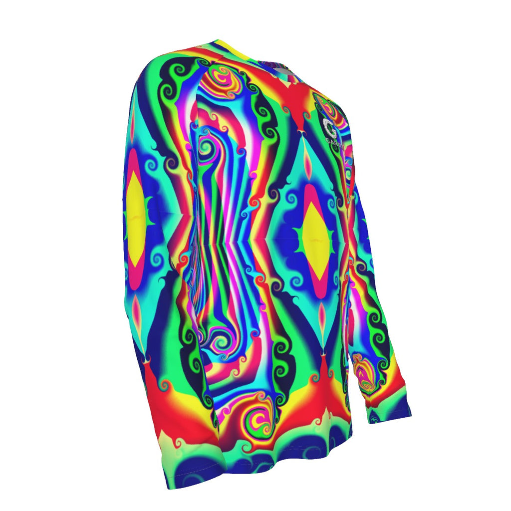 "Mayan" Mens's Raglan Long Sleeve T-Shirt