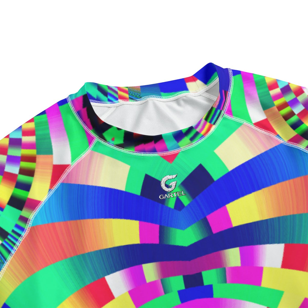 "Pixel Odyssey" Unisex Yoga Sports Short Sleeve T-Shirt