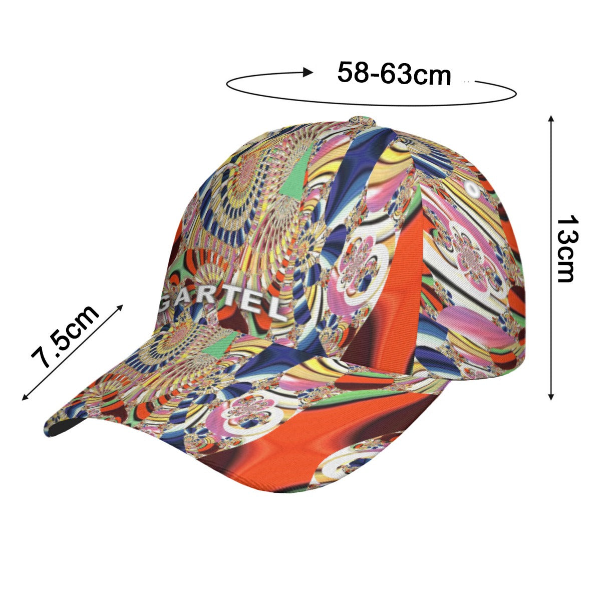 "Ancient Frequency" Peaked Cap