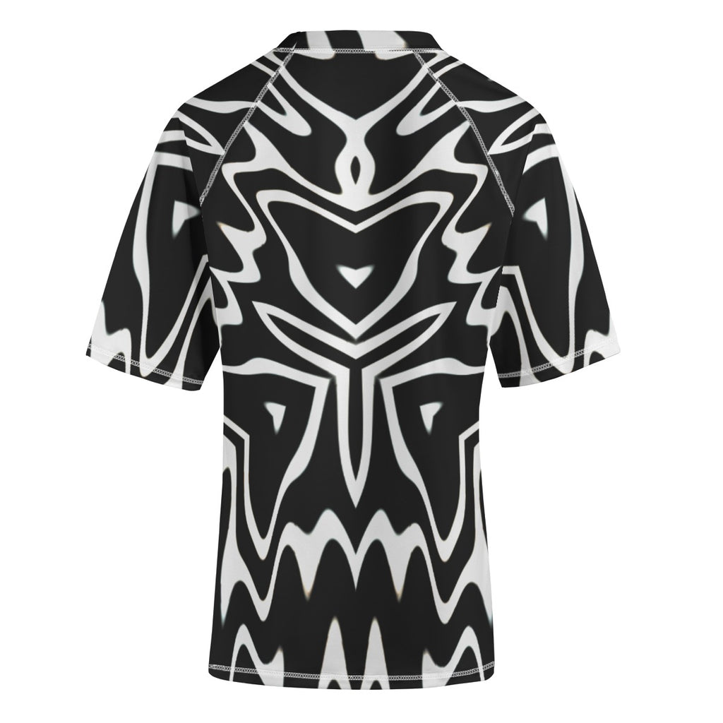 "Phantom Frequency" Unisex Yoga Sports Short Sleeve T-Shirt