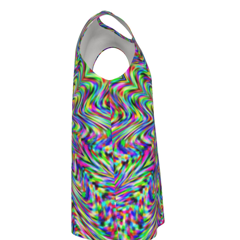 "Bright Galaxy" Men's O-neck Tank Top