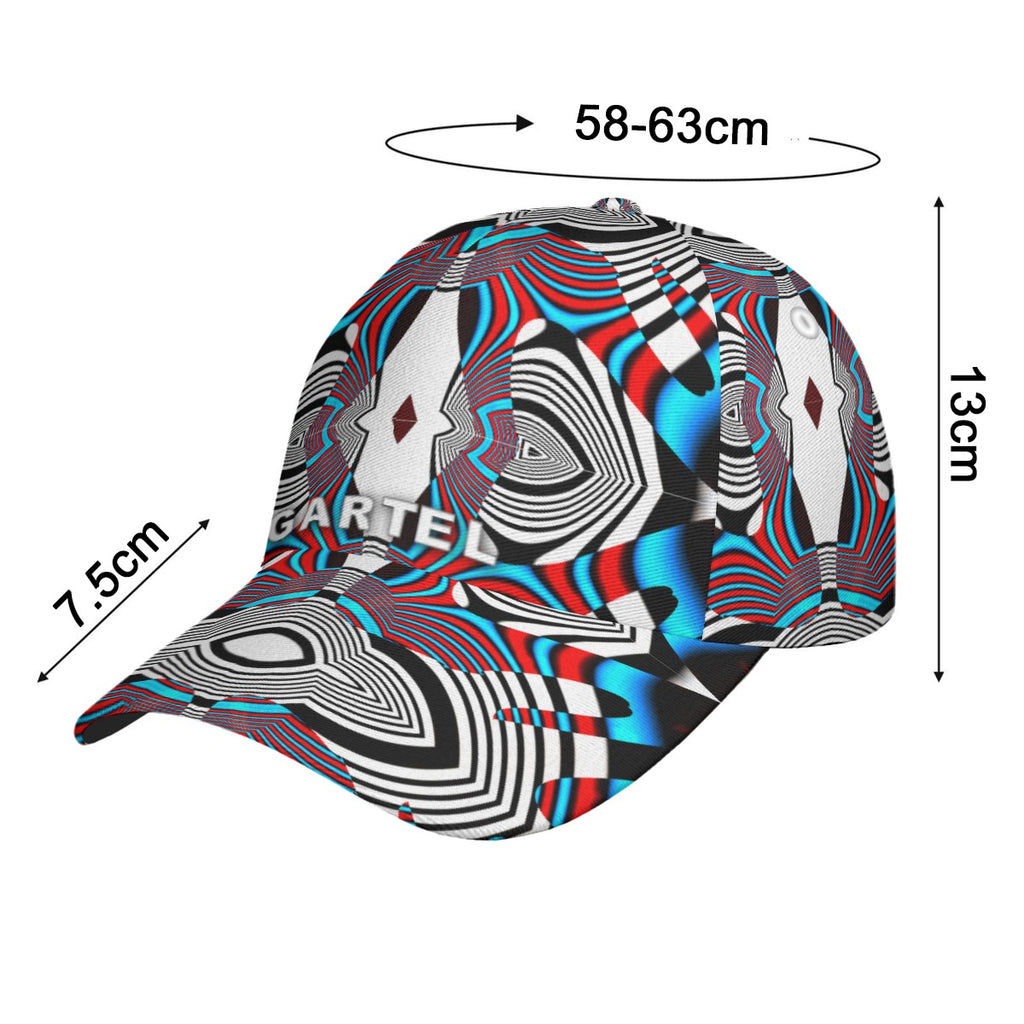 "Optics" Peaked Ball Cap