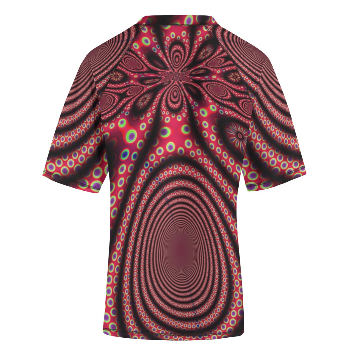 "Electric Octopus" Unisex Yoga Sports Short Sleeve T-Shirt