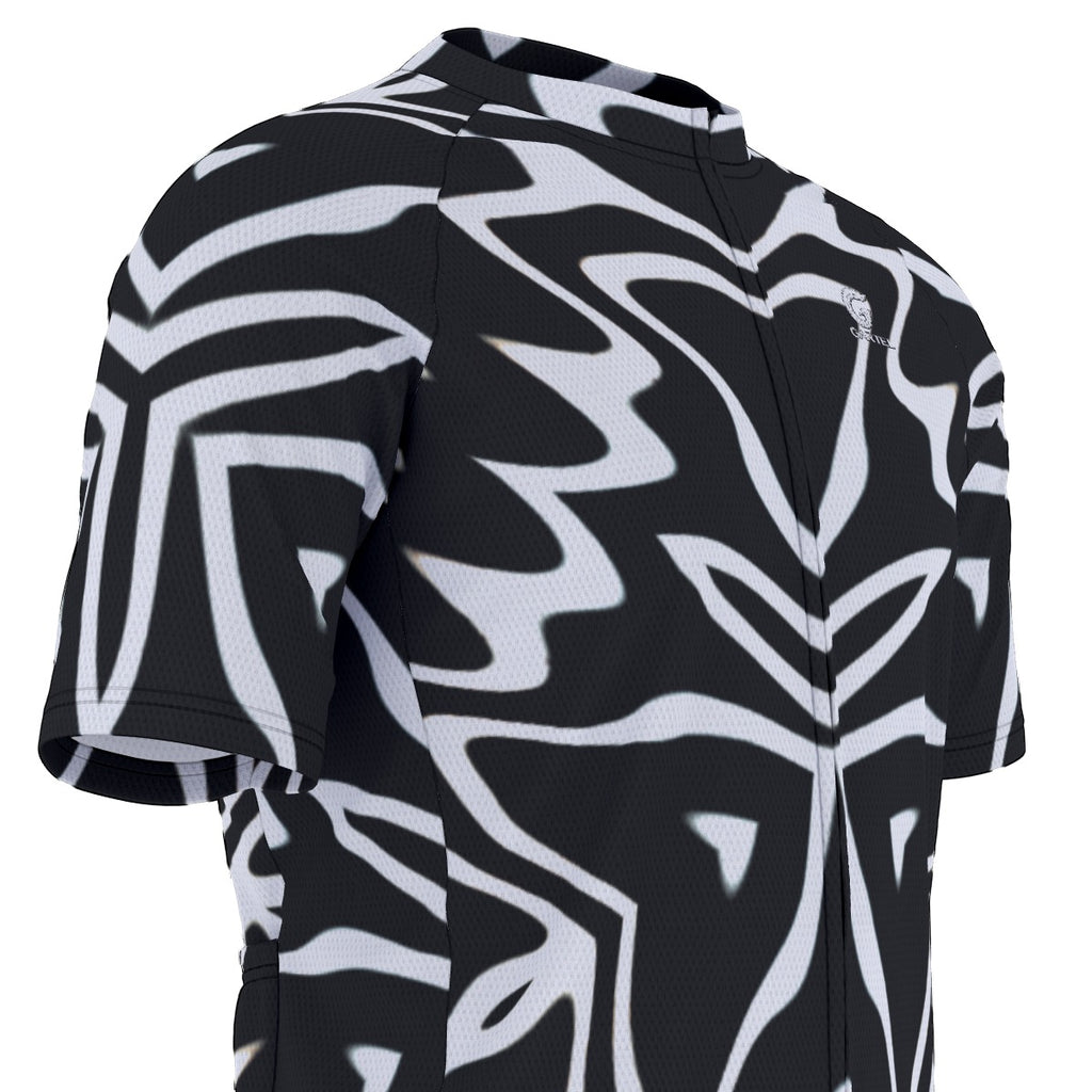 "Phamtom Frequency" Raglan Men's Cycling Jersey