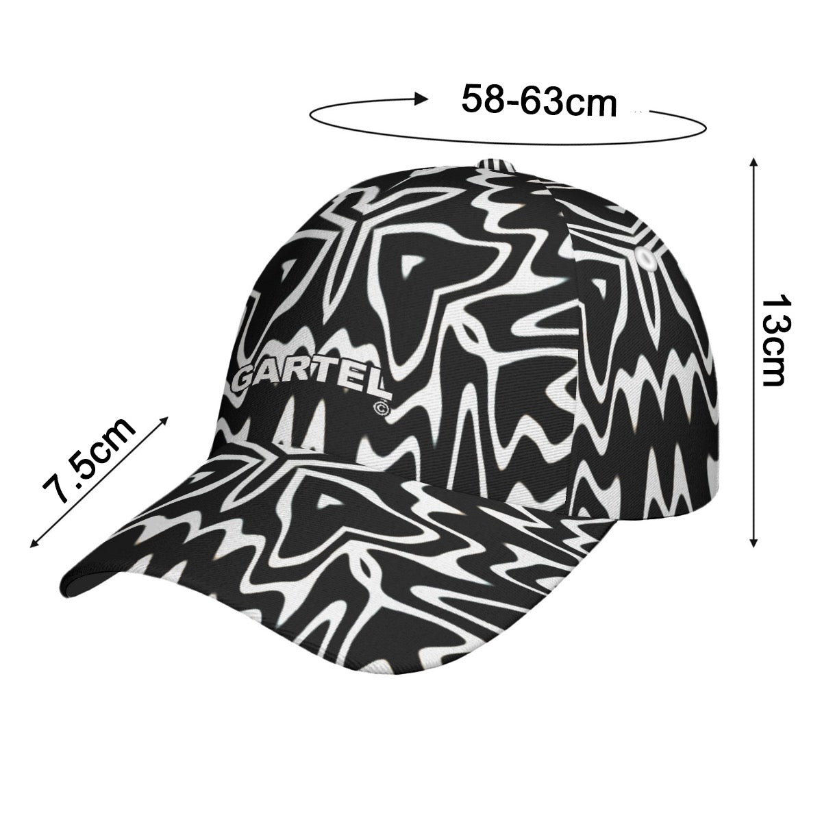 "Phantom Frequency" Peaked Cap