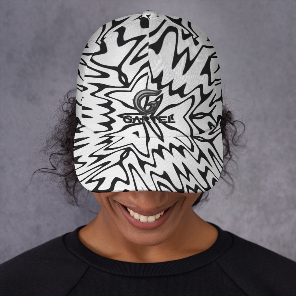 "White Phantom" Peaked Cap With Box