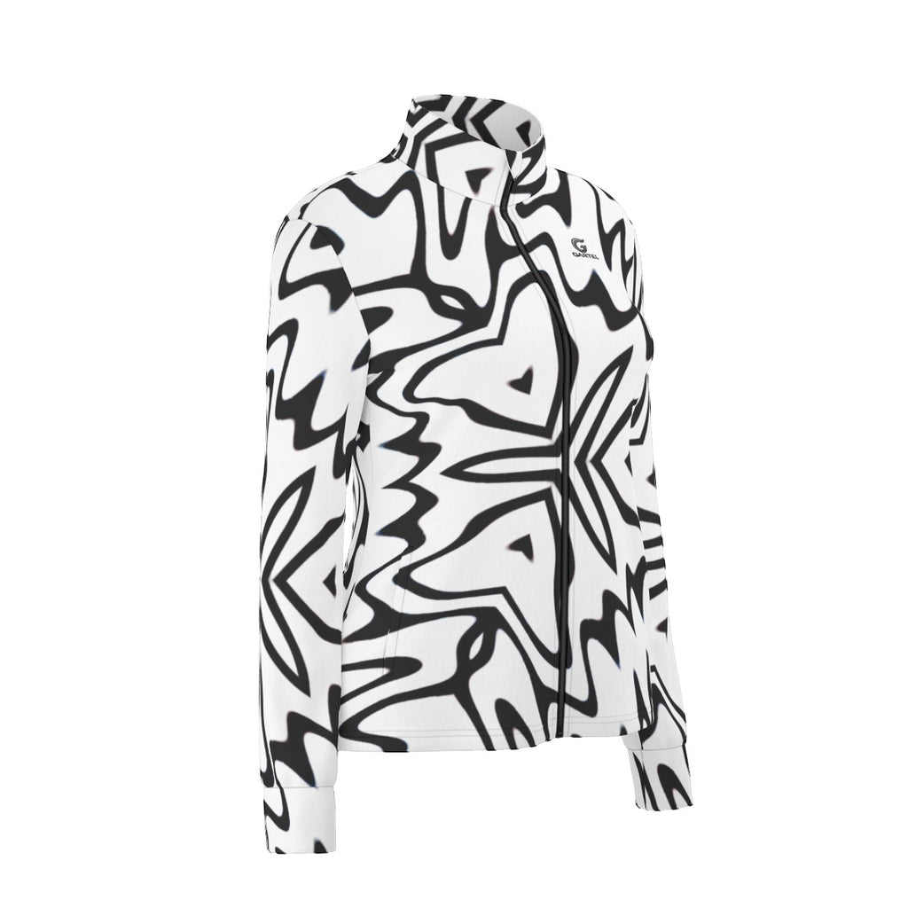 "White Phantom" Women's Long Sleeve Thumbhole Jacket