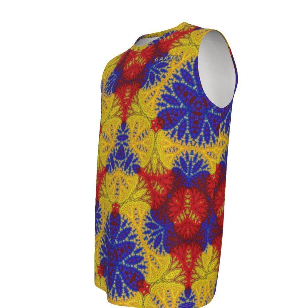 "Filigree" Men's O-neck Tank Top