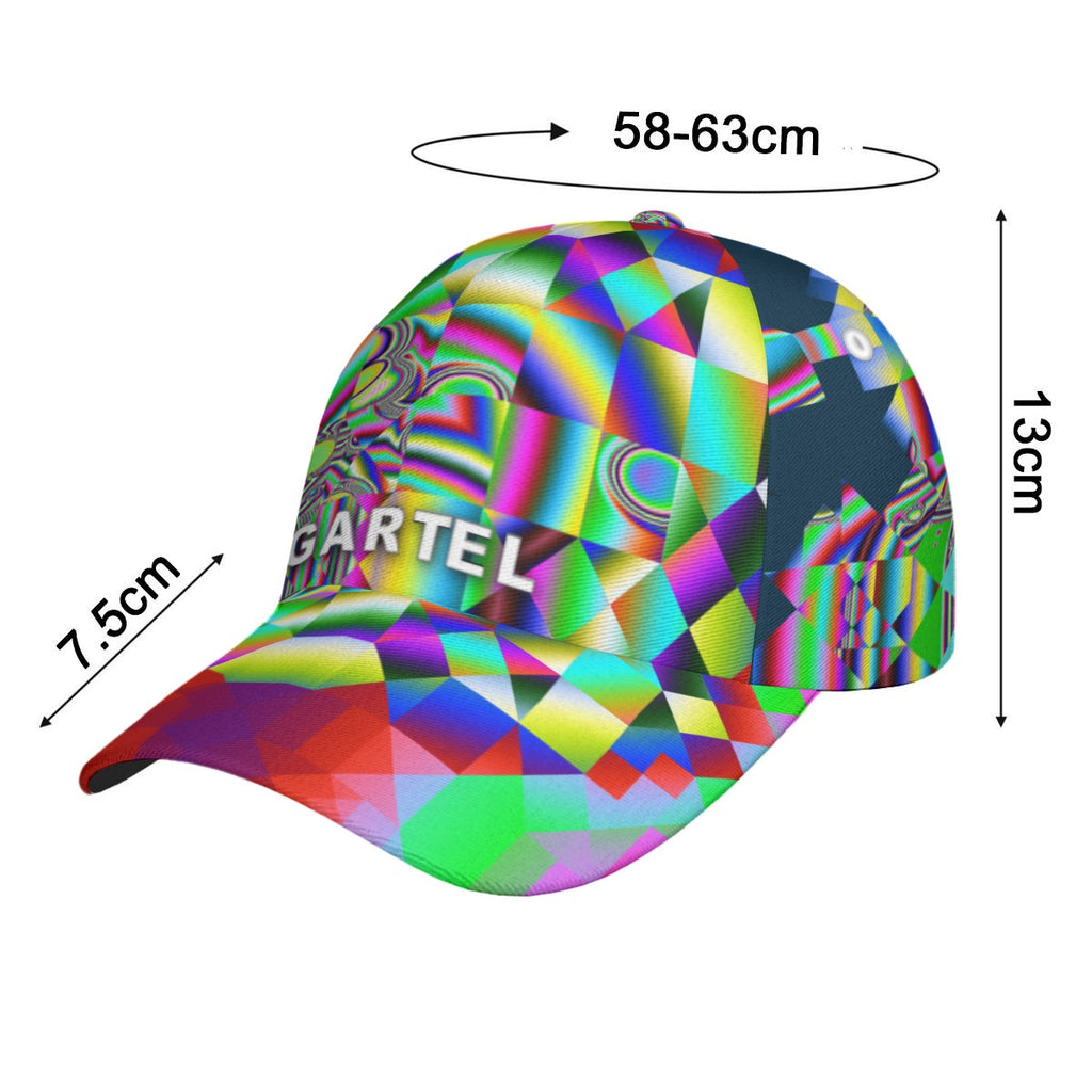 "Geometric" Peaked Cap