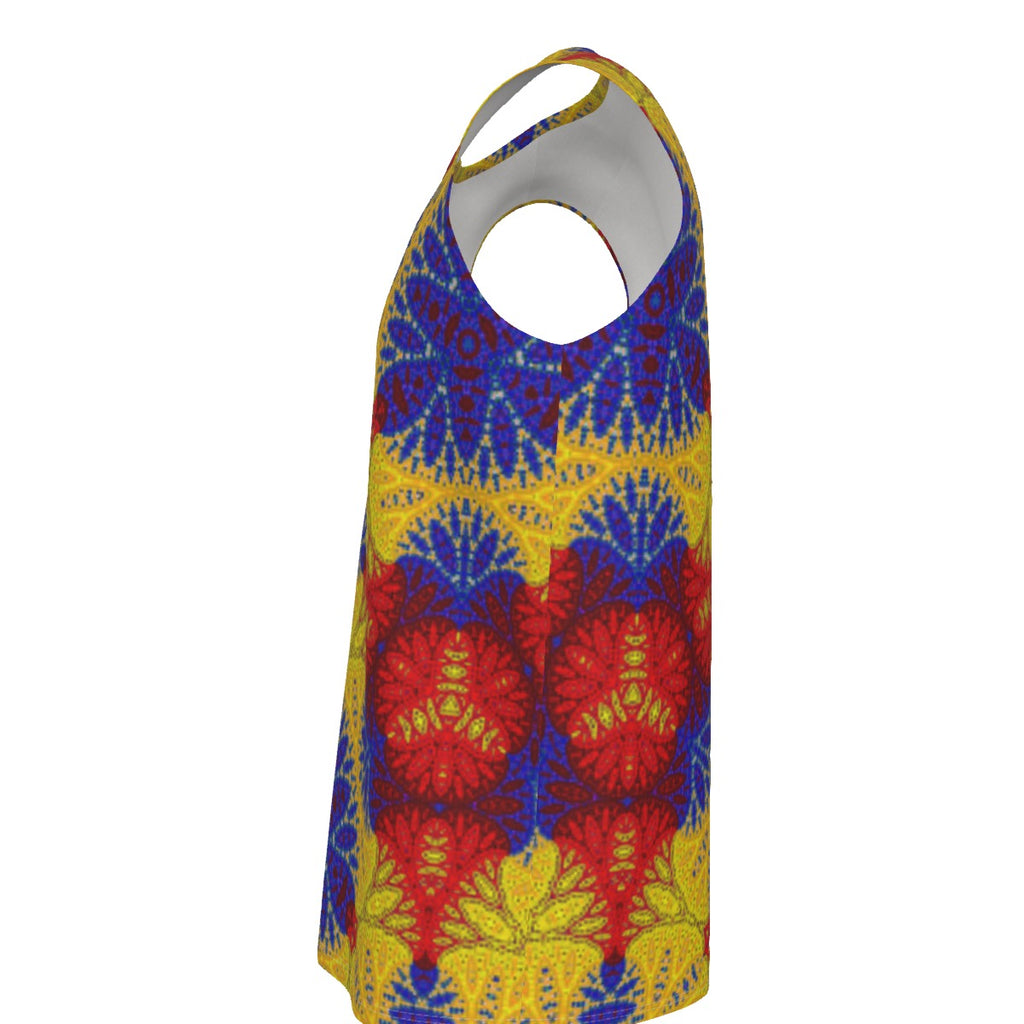 "Filigree" Men's O-neck Tank Top