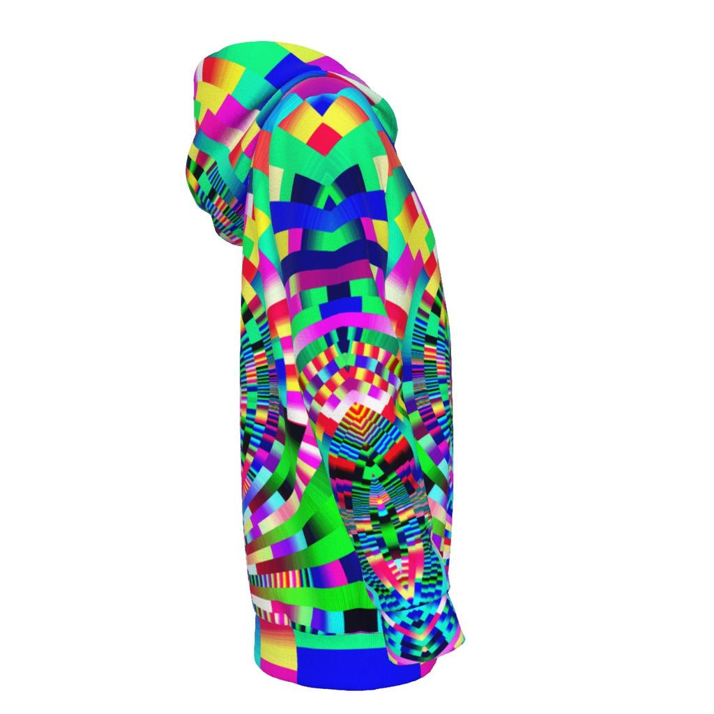 “Pixel Odyssey” Kid’s Pullover Hoodie