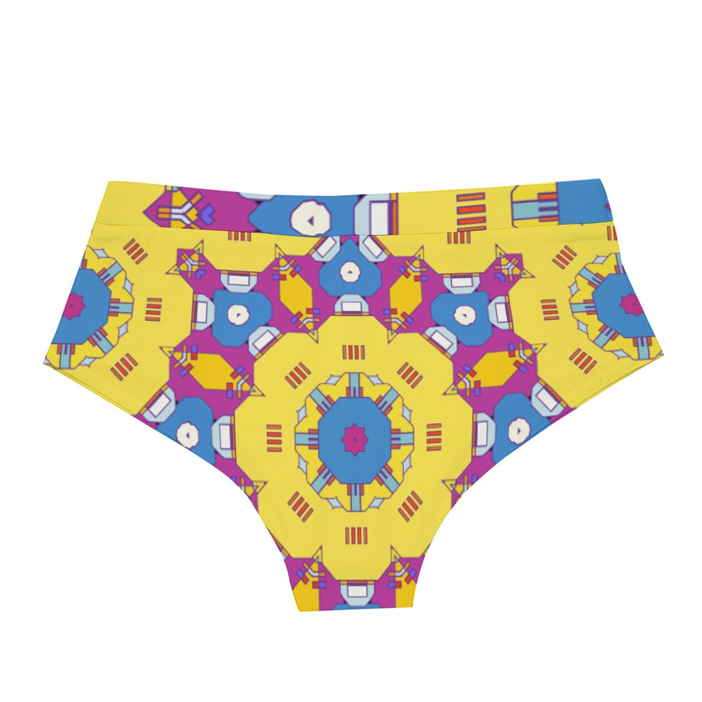 "Quirky Yellow" Men's  Low-rise Underwear
