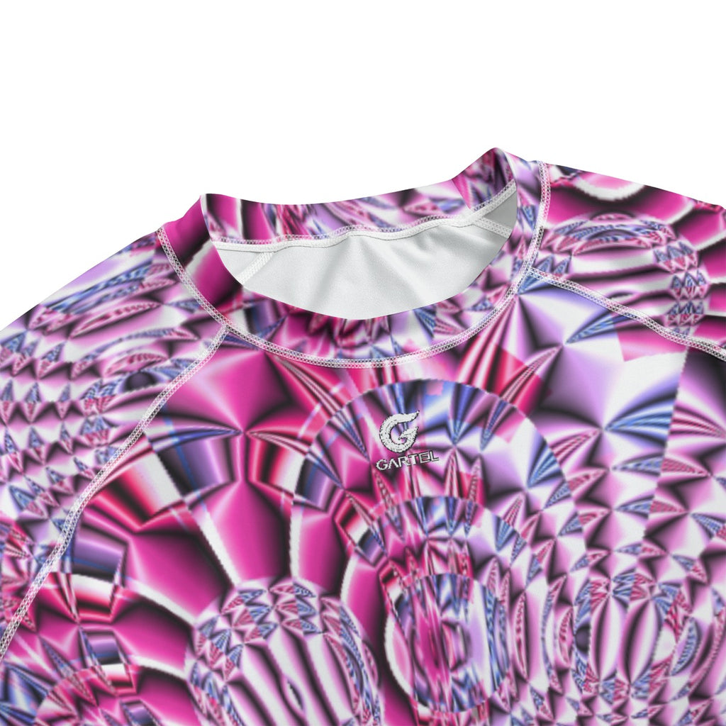 "Space Labyrinth" Unisex Yoga Sports Short Sleeve T-Shirt