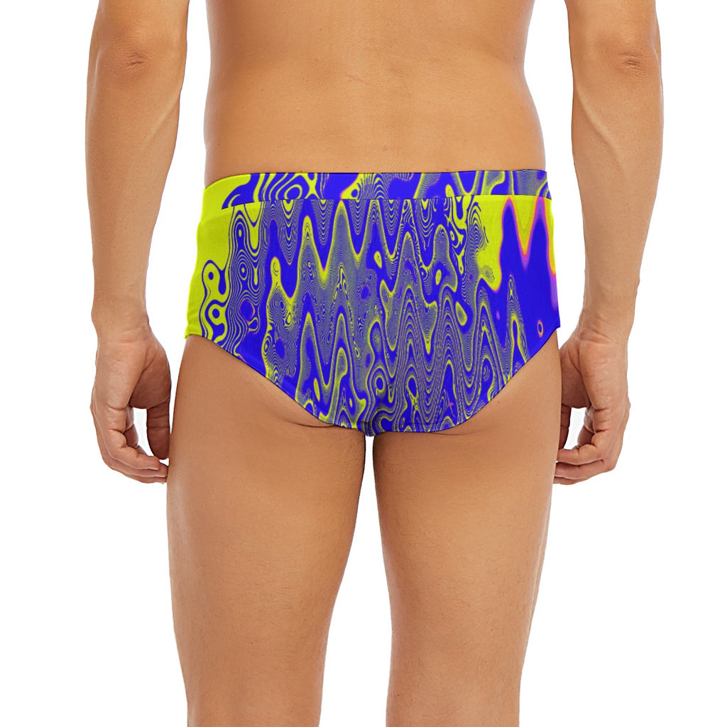 "Dancing Arboretum" Men's Low-rise Underwear