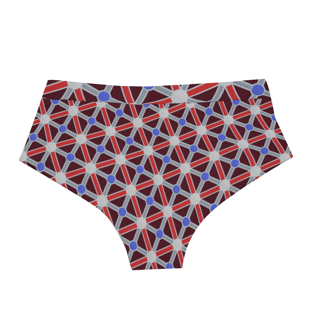"Tik-Tak Red" Men's Low-rise Underwear