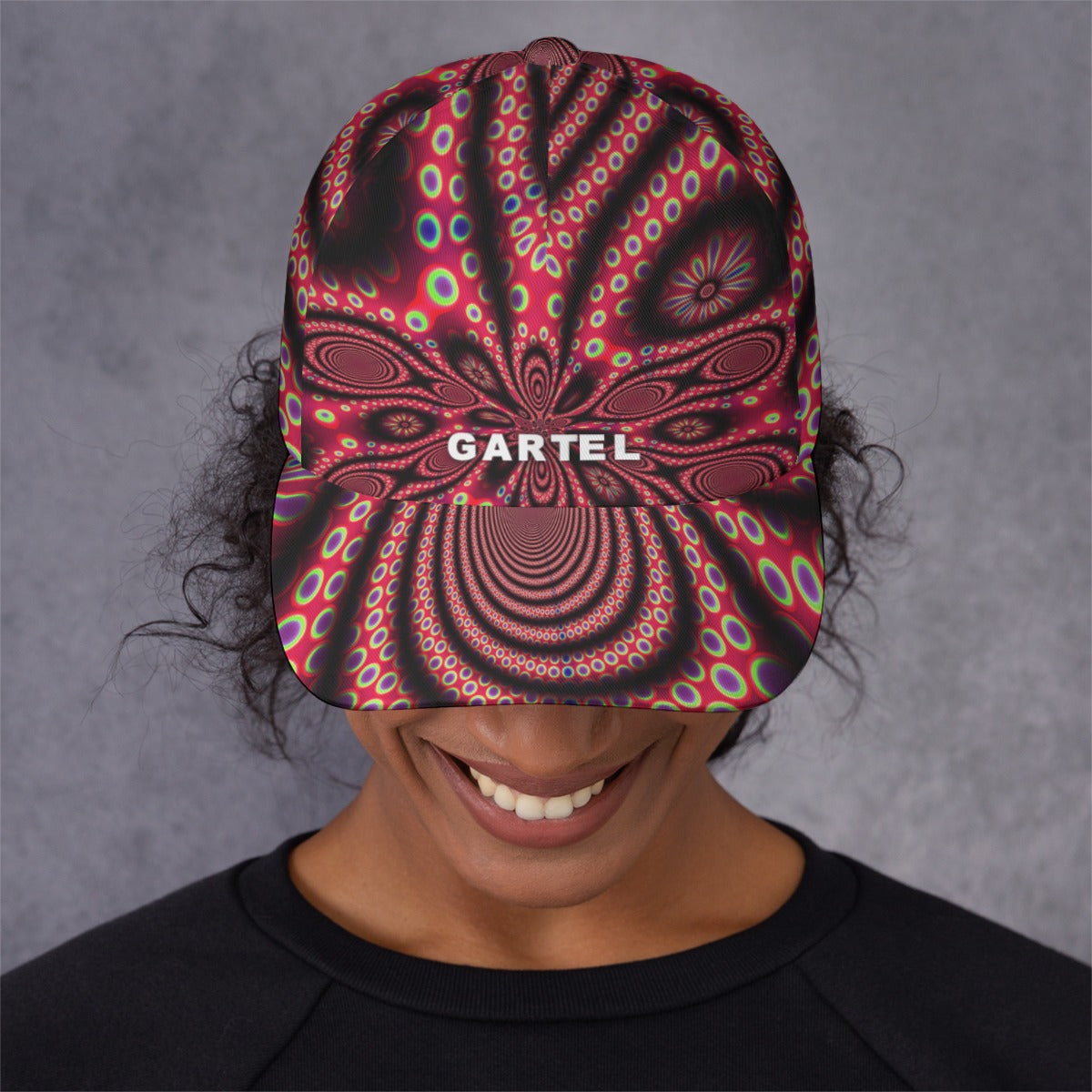 "Electric Octopus" Peaked Cap
