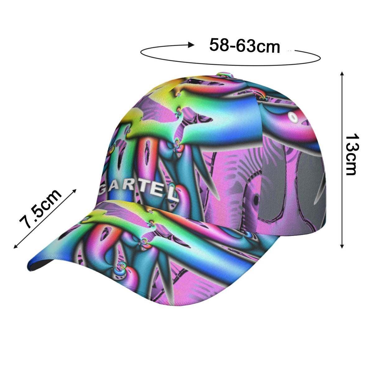"Electric Avenue" Peaked Cap
