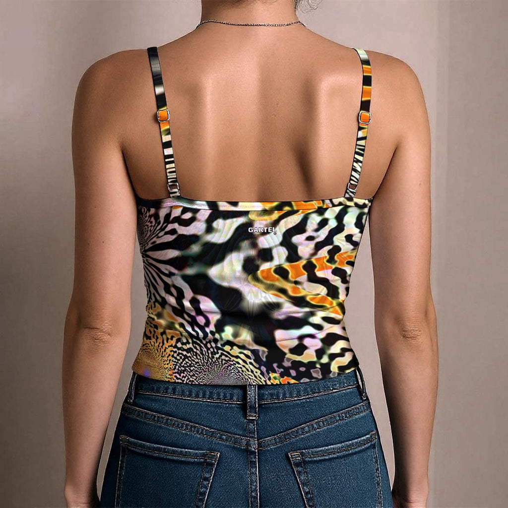 "Animalia" Women's Spaghetti Strap Tank Top