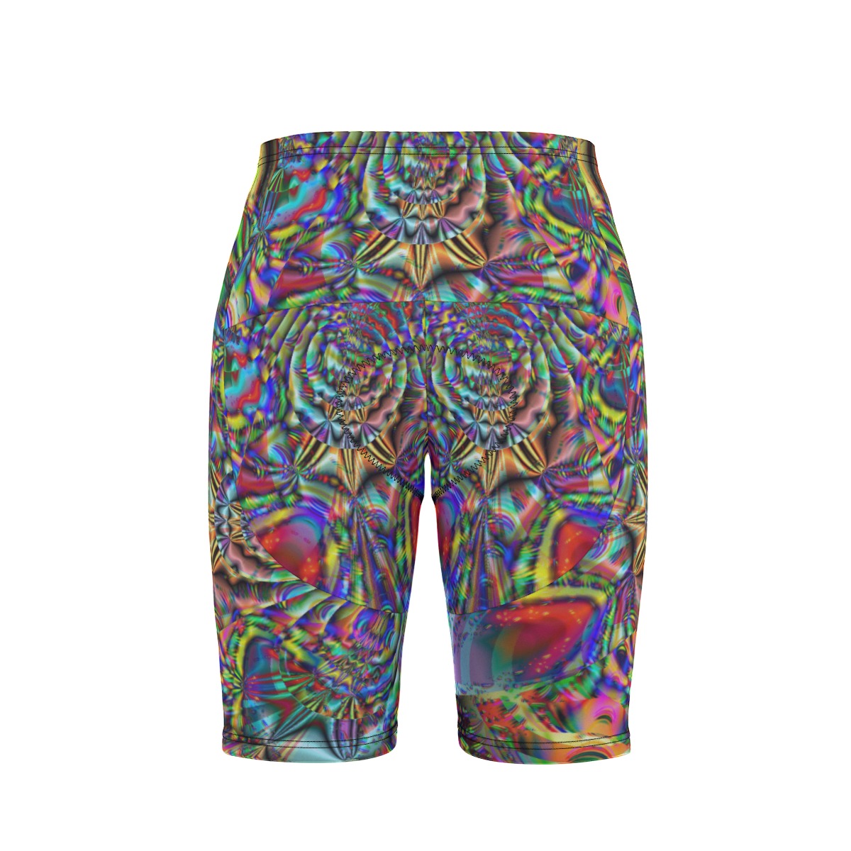 "The Chromatic Vortex" Men's Cycling Pants