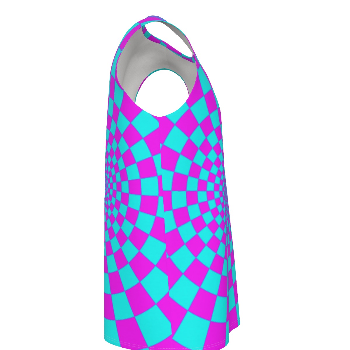 "Hypnotic Horizon" Men's O-neck Tank Top