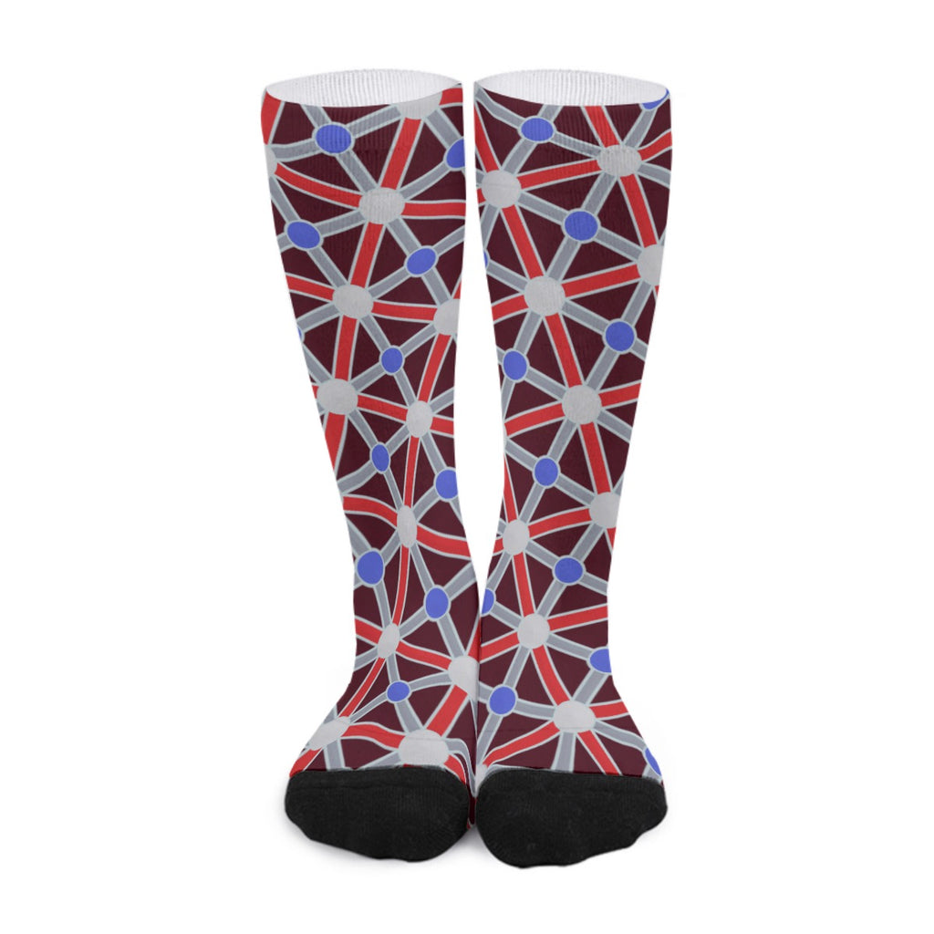 "Energy Pattern" Unisex Long Socks