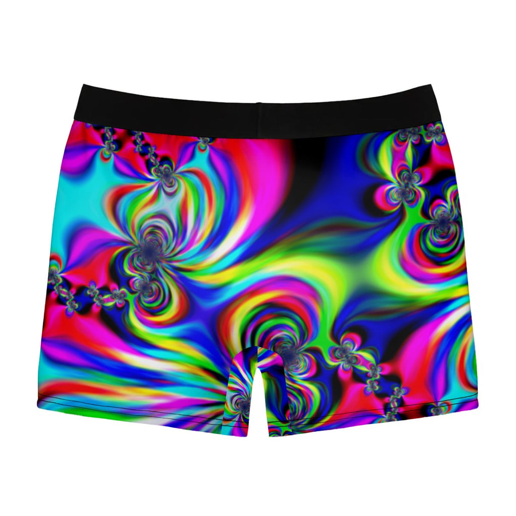 "Psychedelic Swirl" Men's Stretch Boxer Briefs
