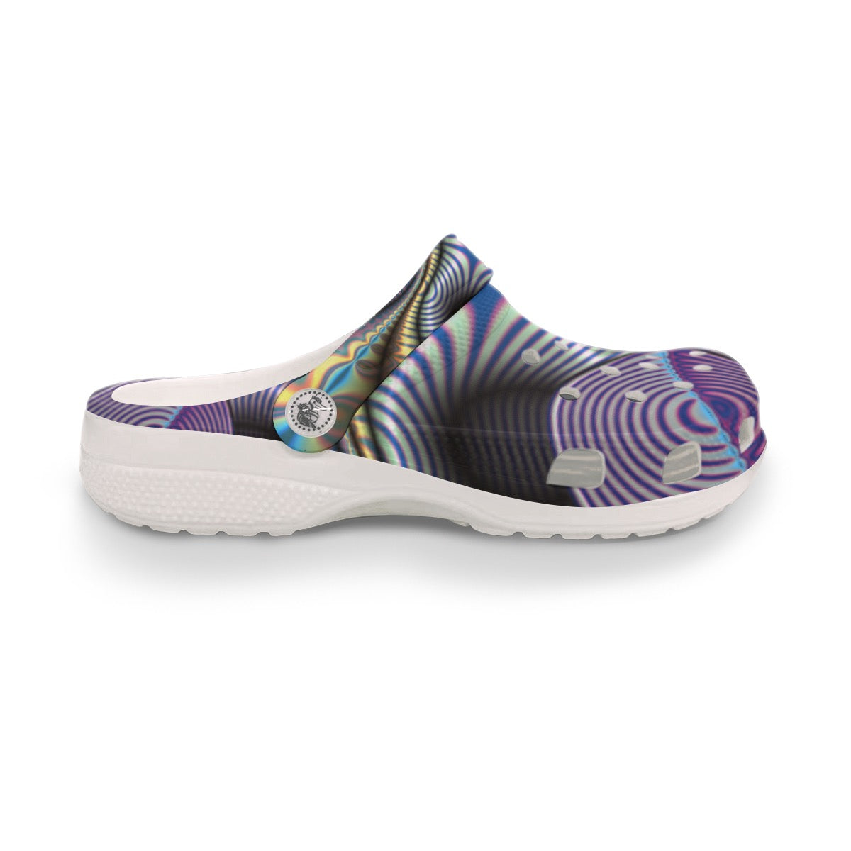 "Purple Dragon" Women's Clogs