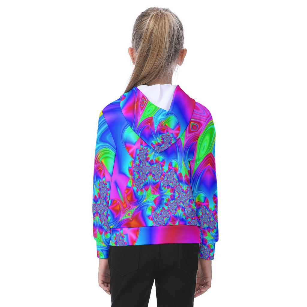 "Neon Mirage" Youth Hoodie