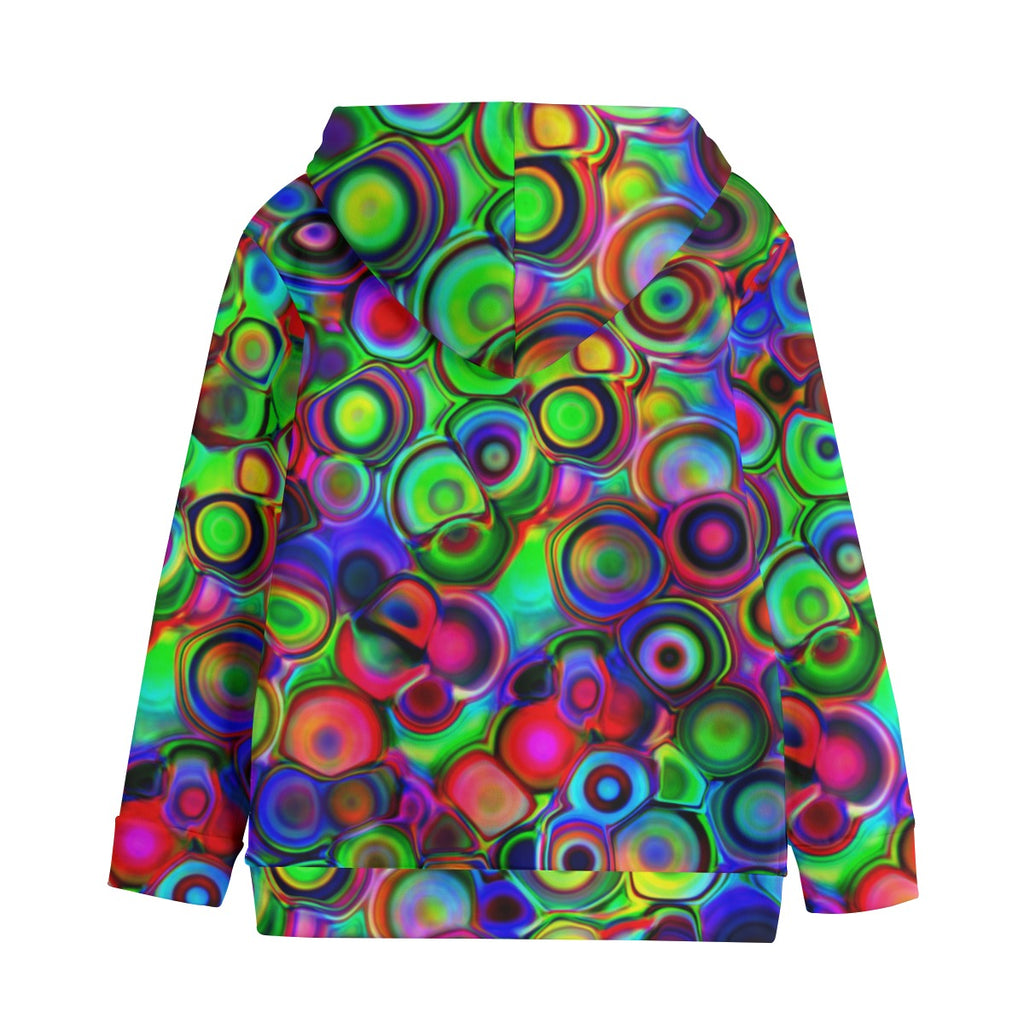 “Cosmic Bubbles” Kid’s Pullover Hoodie