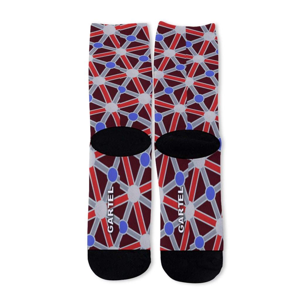 "Energy Pattern" Unisex Long Socks
