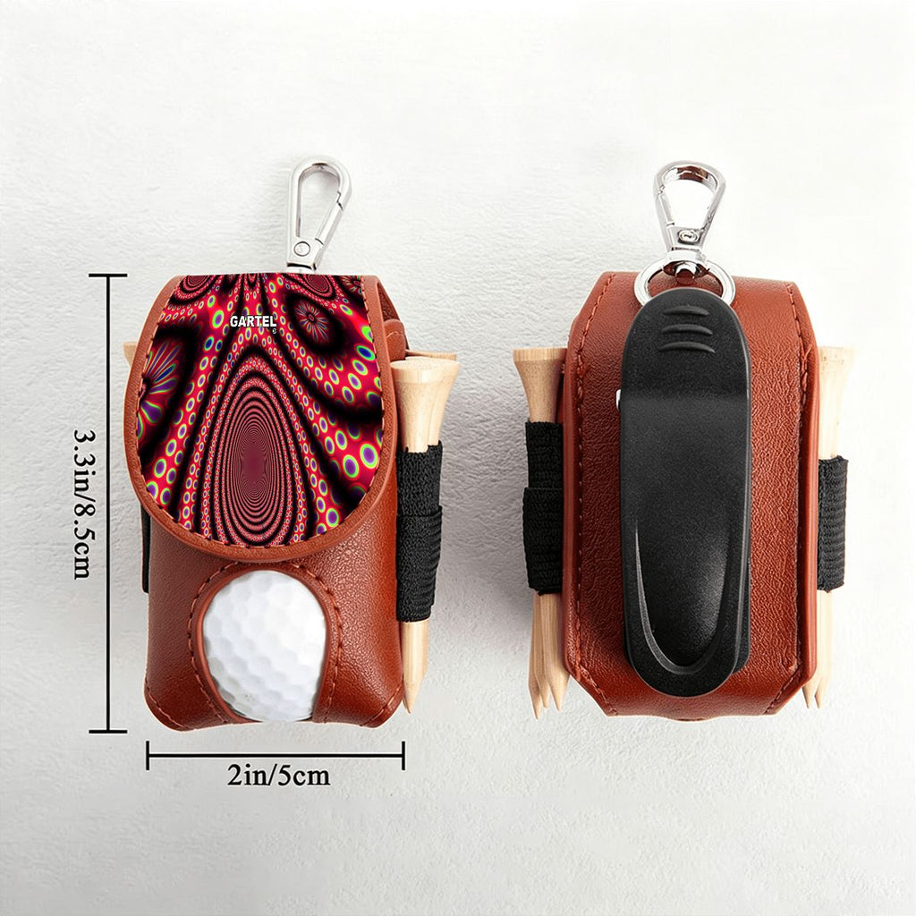 “Electric Octopus” Golf Ball Pouch