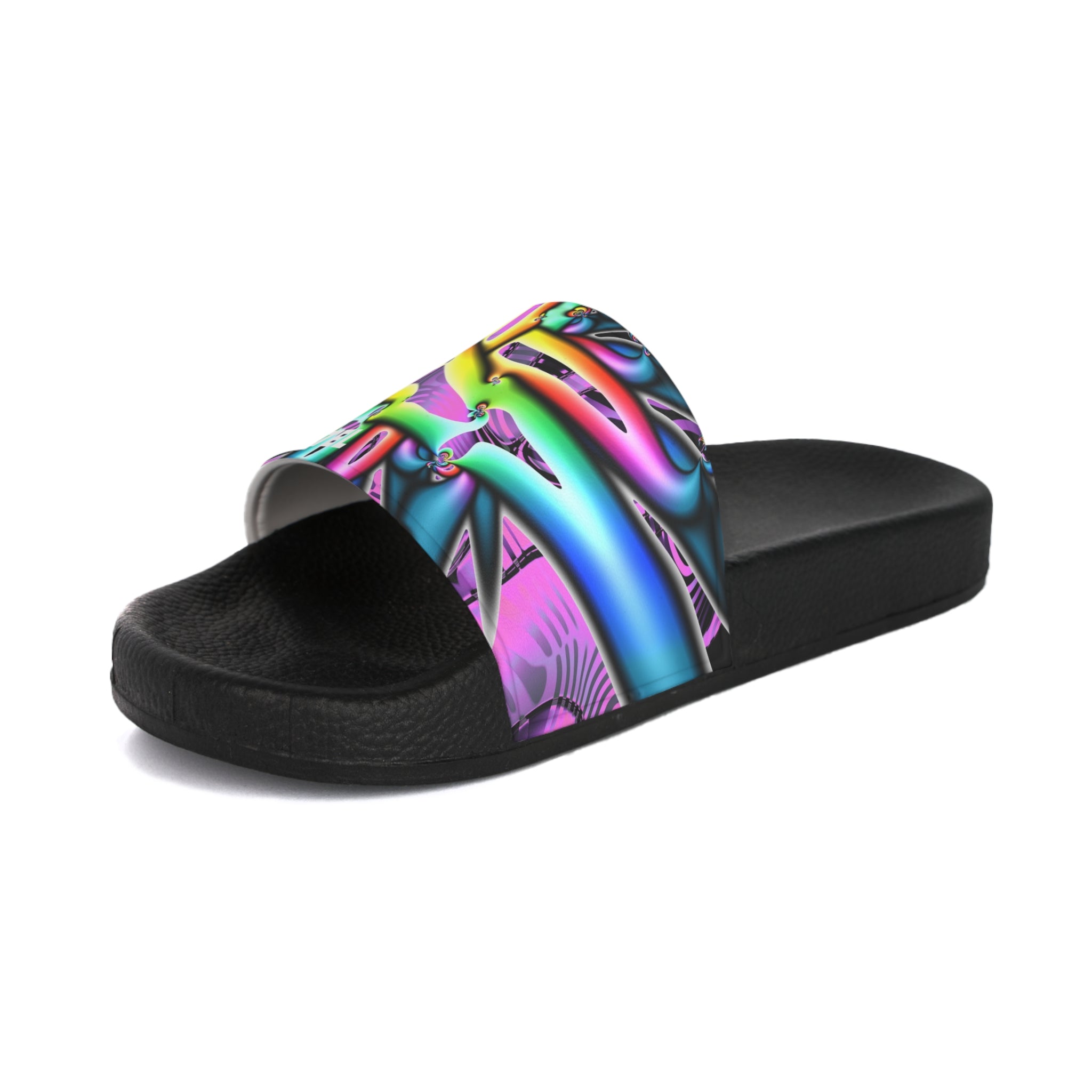 "Electric Avenue" Men's Slides
