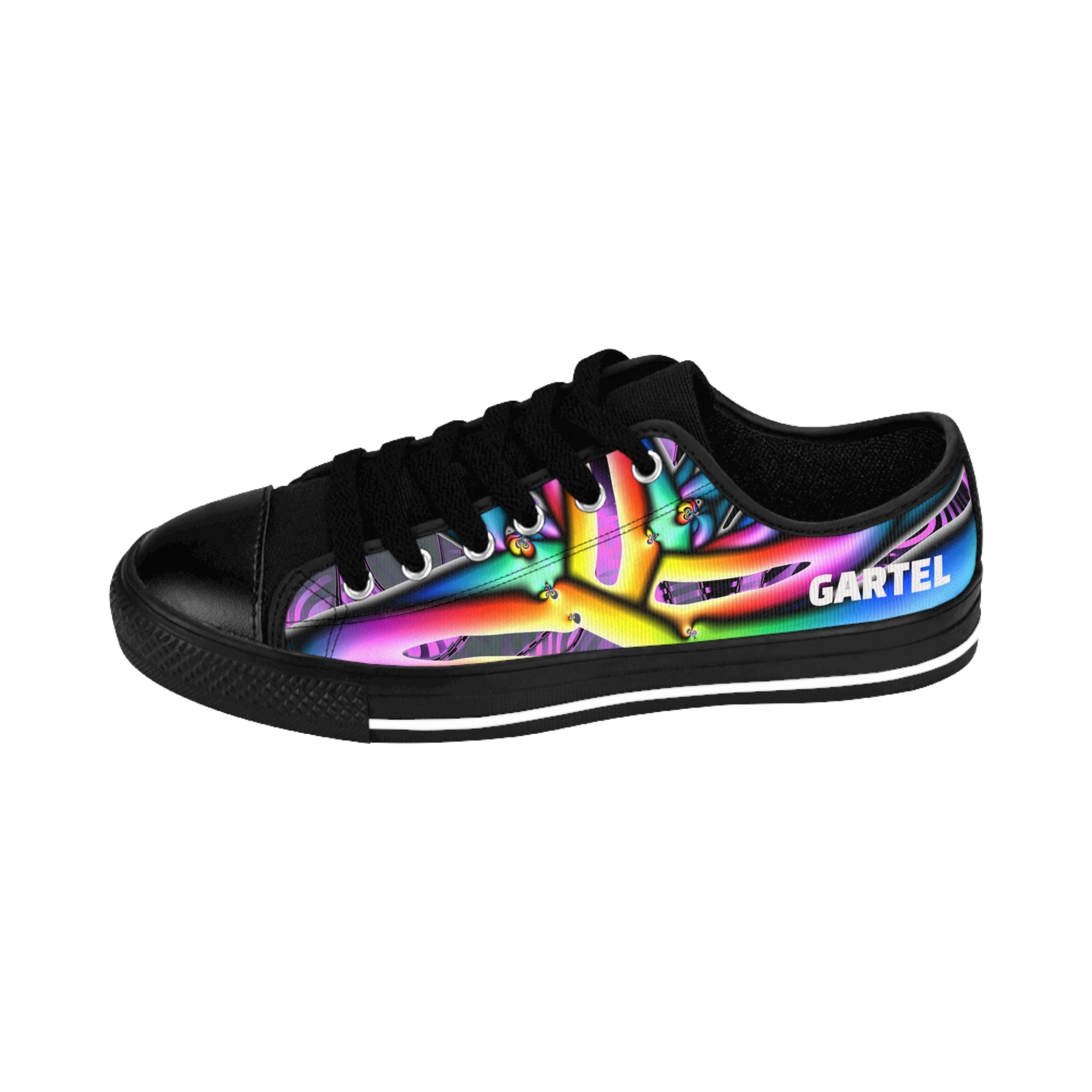 "Electric Avenue" Men’s Sneakers — Vibrant Streetwear Low-Tops