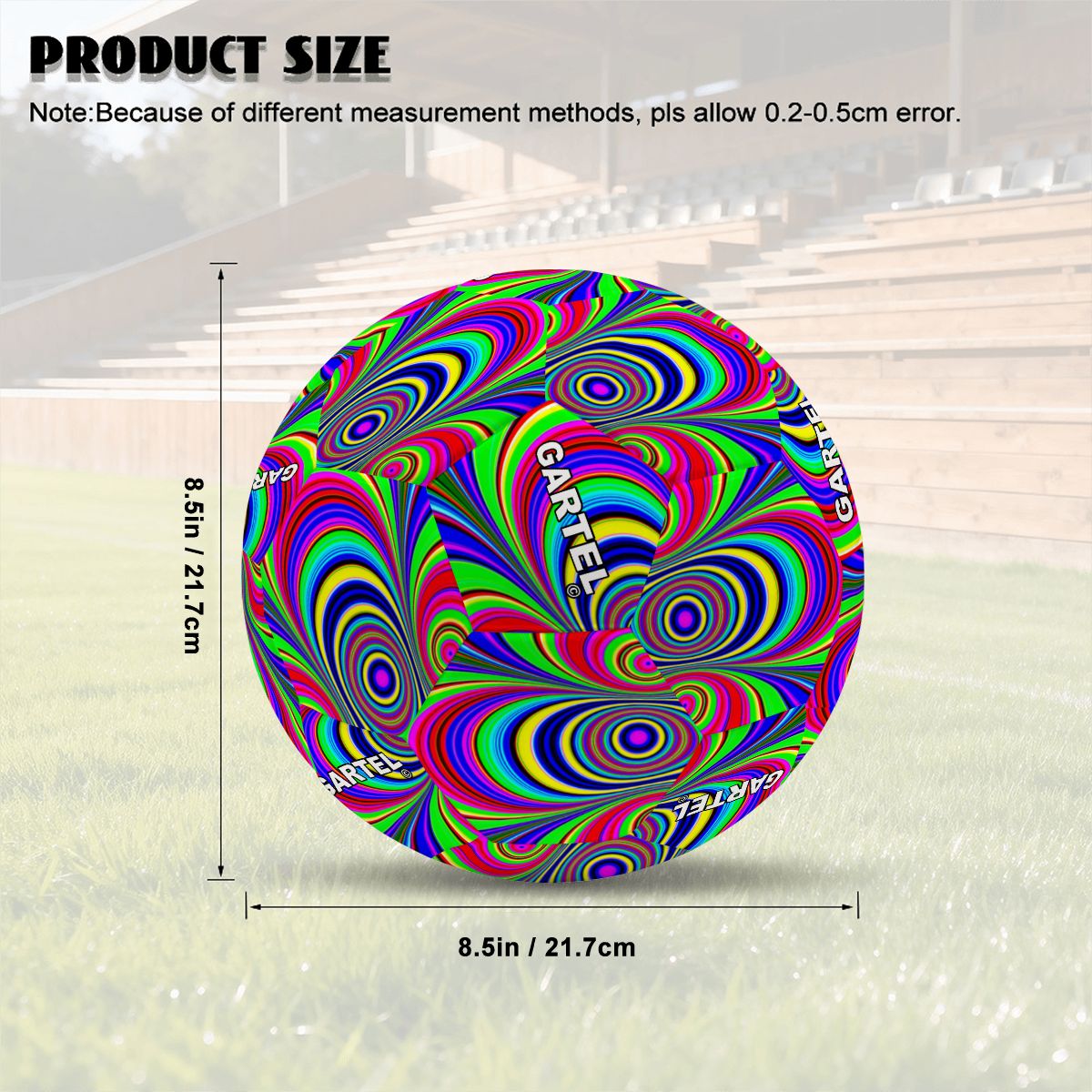 "Radiant Petals" Training Soccer Ball