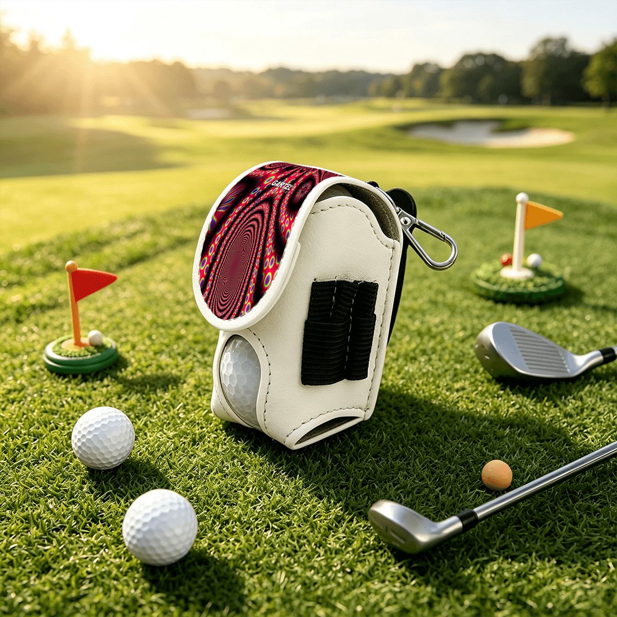 “Electric Octopus” Golf Ball Pouch