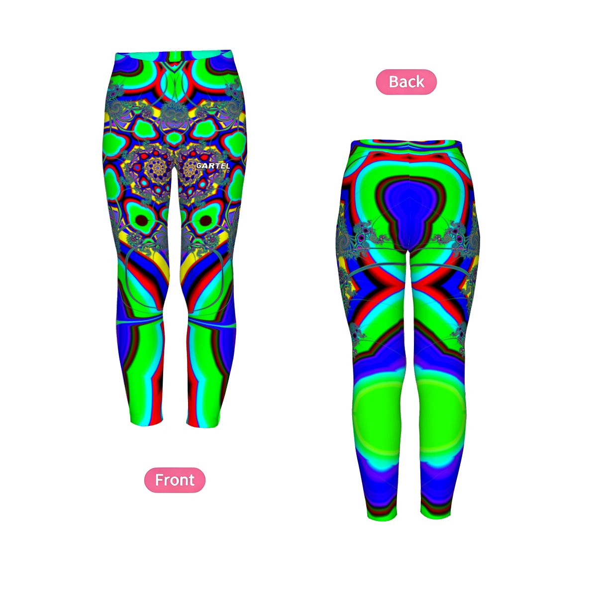 "Flower Burst" Girls' Yoga Leggings