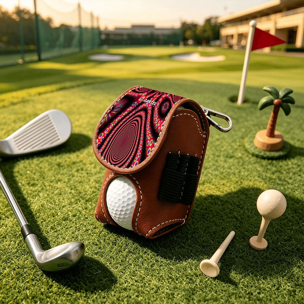 “Electric Octopus” Golf Ball Pouch