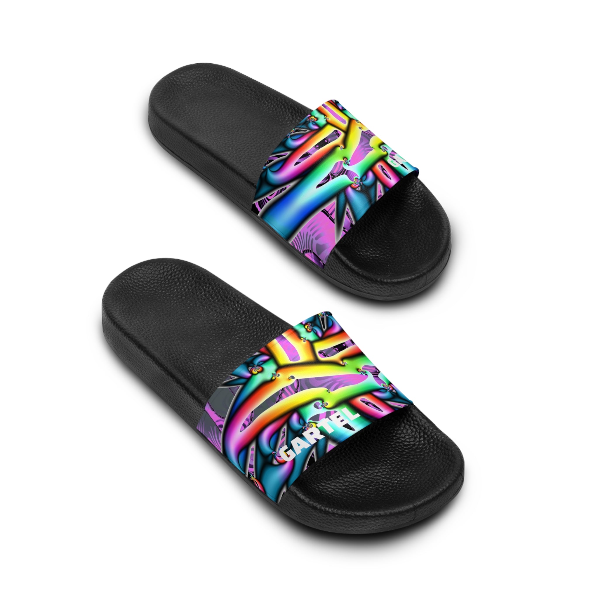 "Electric Avenue" Men's Slides
