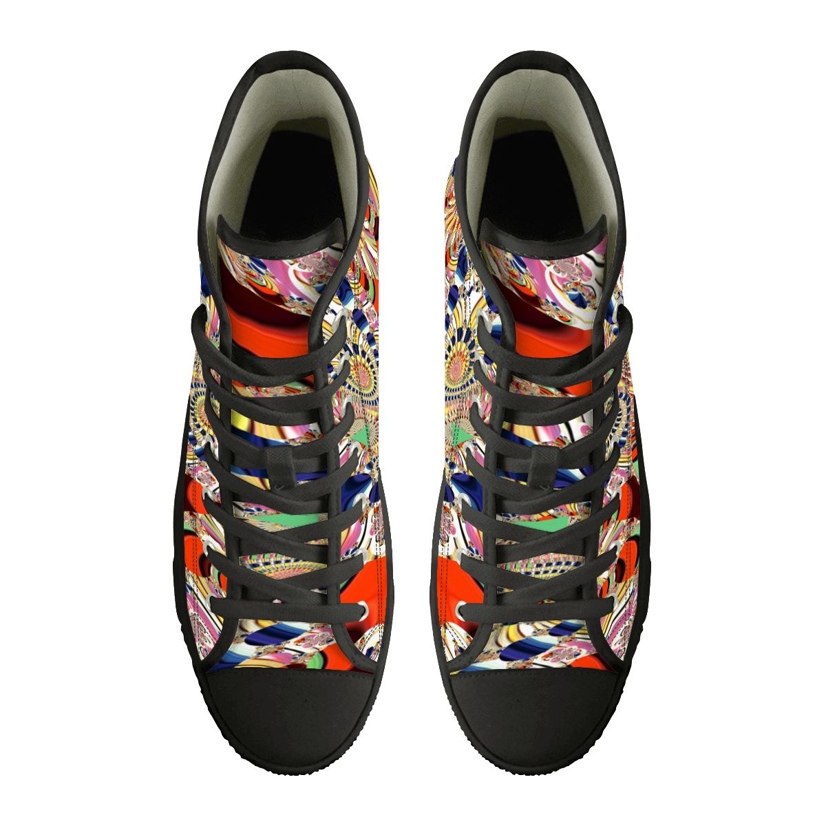 Zapatillas de lona altas para mujer "Frecuencia antigua"
